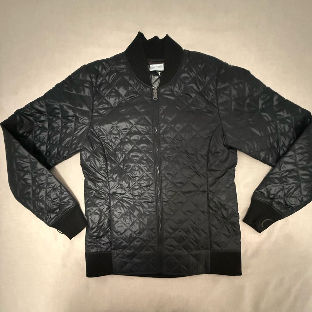Columbia Dark Quilted Bomber Jacket